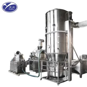 FL Series Spray Fluid Bed Processor Granulating Equipment (4)