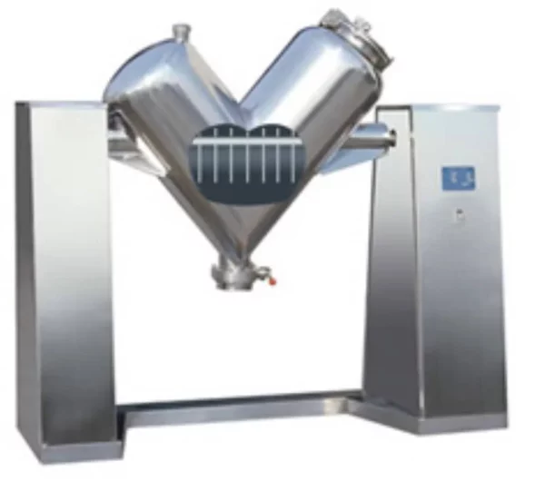 FZH Series CE Approved Powder Square Cone Bin Blender V Shaped Mixer (3)