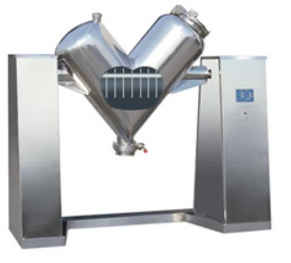 FZH Series CE Approved Powder Square Cone Bin Blender V Shaped Mixer (3)