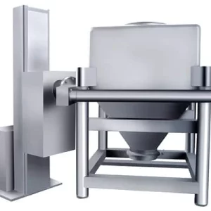 HTD Series High Quality Single Arm Lifting Replaceable Bin Mixer Replaceable Hopper Blender (2)