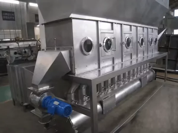 Horizontal Fluidized Bed Dryer